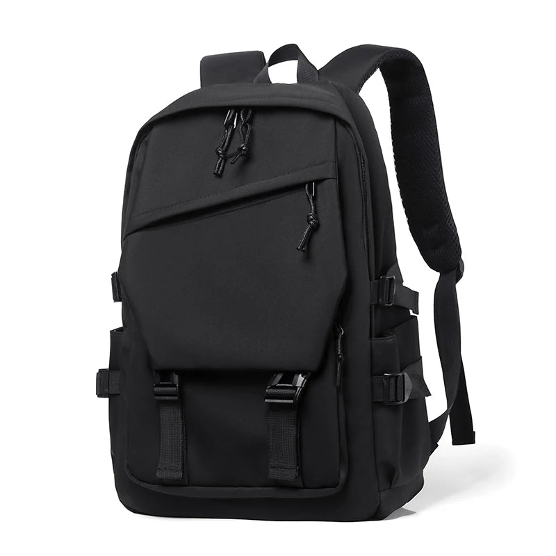 Large Capacity Nylon Backpack, 20-35L Unisex Travel School Work Bag, Lightweight for school, work, and travel