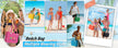 Unisex PVC Waterproof Tote Bag, Hollow-Out Beach Picnic Shopping Storage Basket in a structured casual design