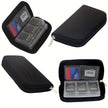 22-Slot Memory Card Storage Case, Portable Organizer For SD, CF, Micro SD And More with compact portable design for camera bags
