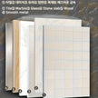 Wall-Mounted Transparent PET Book Display Rack, No-Drill Magazine Organizer For A4 Sheets made from lightweight transparent PET plastic