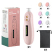 Electric Baby Nail Trimmer Kit With LED Light, Safe File For Newborns, Infants & Adults featuring built-in LED visibility