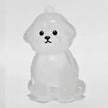 Pet Hair Memorial Keychain, Cat-Shaped Resin Storage Capsule For Cat And Dog Fur Keepsake attached to a key ring