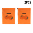 Reusable Yellow Banana Storage Bag, Drawstring Produce Keeper For Fruits & Vegetables made from lightweight washable fabric