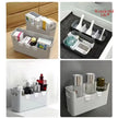 4/8Pcs Adjustable Refrigerator Storage Dividers, Plastic Fridge Separators For Bottles And Cans arranged to separate bottles, cans, jars, and food containers