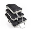 Foldable Compression Packing Cubes, Waterproof Oxford Travel Bags With Handles, Luggage Organizer featuring convenient carry handles