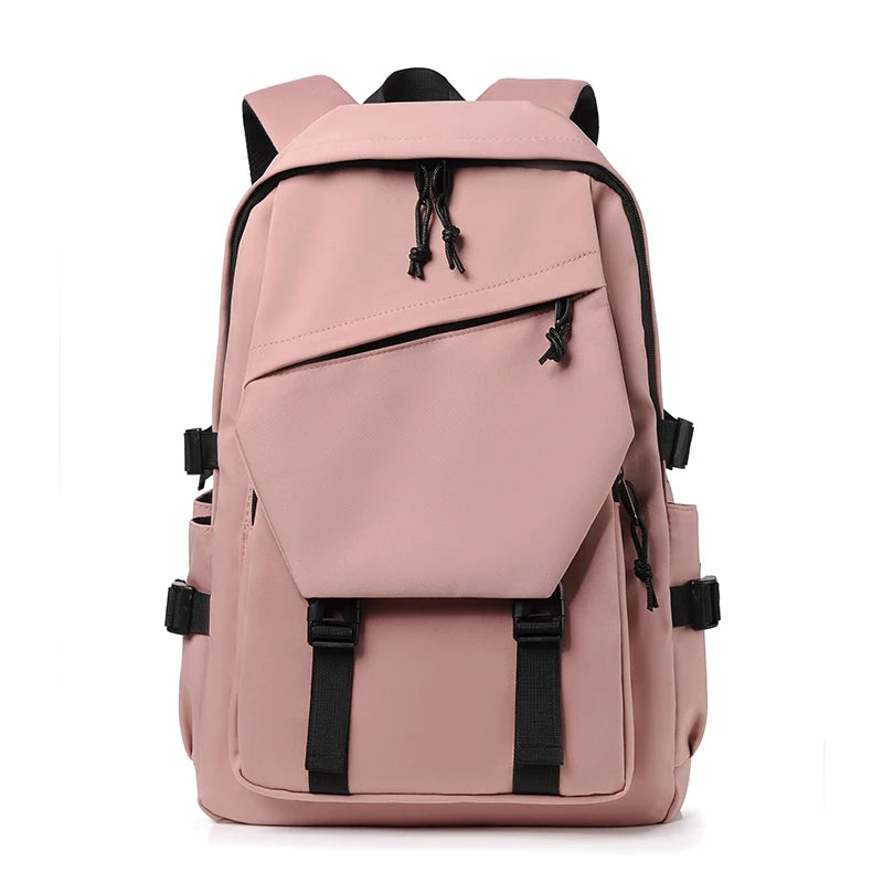 Large Capacity Nylon Backpack, 20-35L Unisex Travel School Work Bag, Lightweight for travel, school, and work