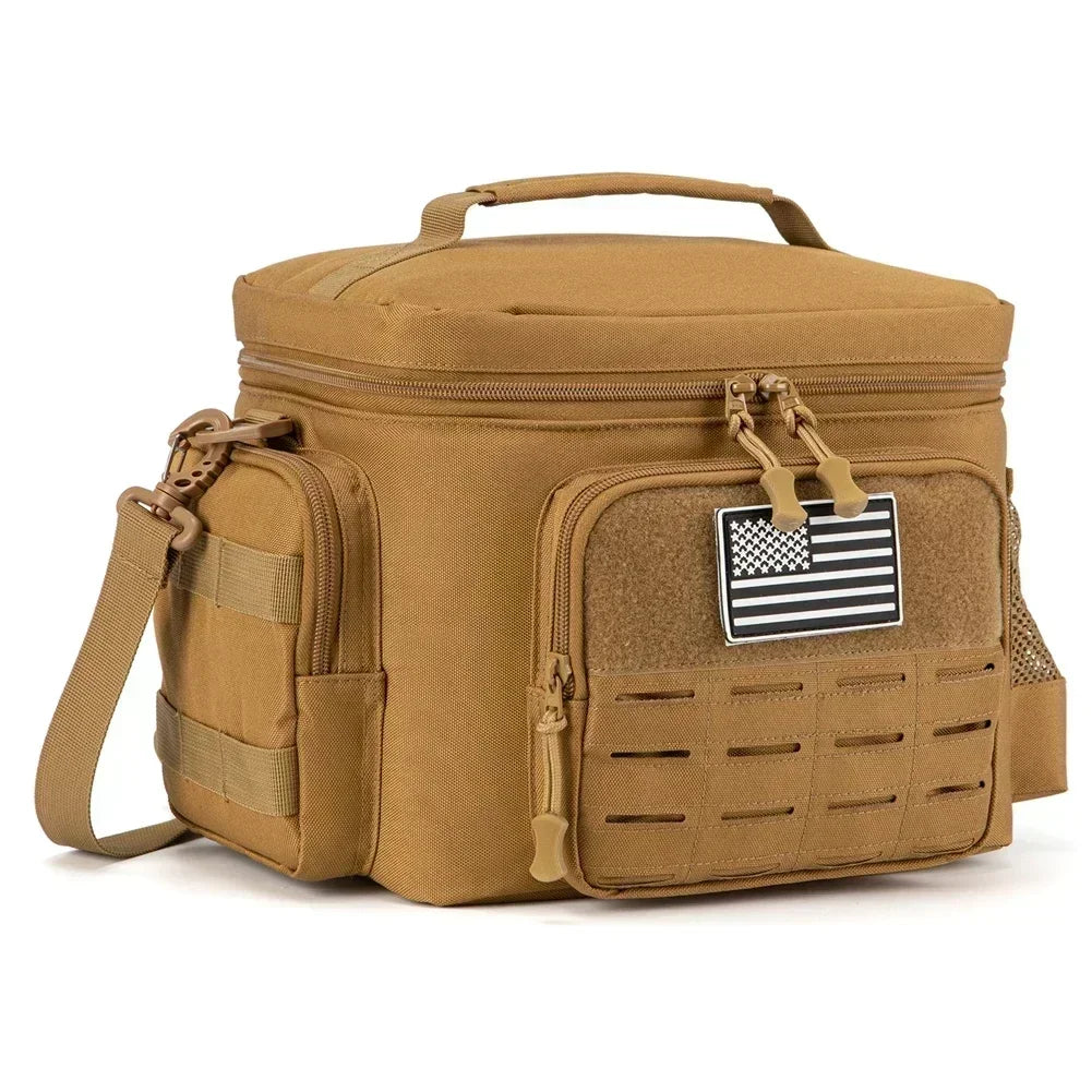 13L Insulated Cooler Bag, Heavy-Duty Thermal Lunch Box For Camping, Hunting And Picnics