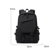Large Capacity Nylon Backpack, 20-35L Unisex Travel School Work Bag, Lightweight with spacious storage compartments