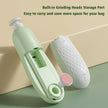 Electric Baby Nail Trimmer Kit With LED Light, Safe File For Newborns, Infants & Adults with gentle filing attachments