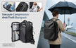 BANGE Electronics Organizer Bag, Waterproof Travel Case With USB Cable Storage For Gadgets sized for backpacks, carry-ons, and luggage