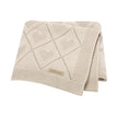 Soft Cotton Baby Blanket 90x70cm Newborn Knit Swaddle Wrap For Stroller Nursery shown as a lightweight baby wrap