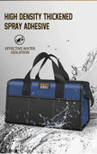 AIRAJ 14-Inch Tool Bag, Waterproof Oxford Cloth Electrician Organizer With 5 Pockets with wide-open main compartment