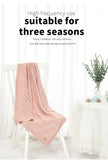 Soft Cotton Baby Blanket 90x70cm Newborn Knit Swaddle Wrap For Stroller Nursery for newborn swaddling