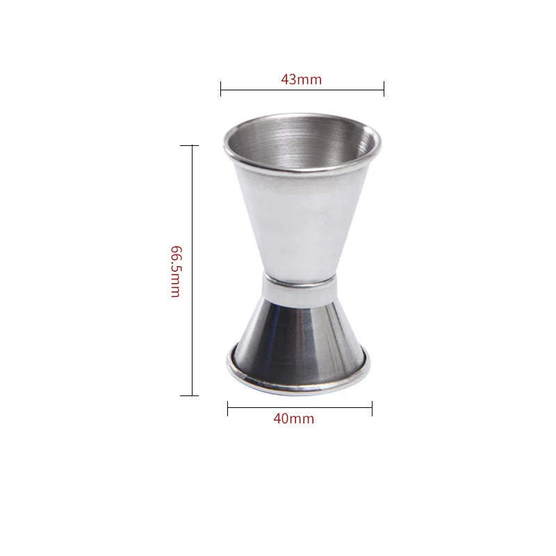 6/7/10-Piece Stainless Steel Cocktail Shaker Set, 304 Bartending Tools With Storage Bag shown as an organized home bartending kit