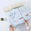 7/10-Piece Oxford Travel Organizer Set, Packing Cubes, Shoe Pouches, Foldable Luggage Bags shown as a complete travel storage set