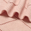 Soft Cotton Baby Blanket 90x70cm Newborn Knit Swaddle Wrap For Stroller Nursery used as a stroller or receiving blanket