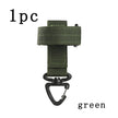 1/2Pcs Tactical Glove Buckle Hook, Military Gear Hanger For Camping, Hiking And Climbing made from lightweight polyester webbing