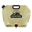 5L/8L/10L Folding Water Container Bag With Handle, Portable Camping Travel Outdoor Jug folded for space-saving storage