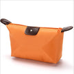 Waterproof Nylon Cosmetic Bag For Women, Cute Dumpling Shape, Zipper Makeup Travel Pouch for travel, handbags, and daily organization