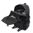 Large Capacity Nylon Backpack, 20-35L Unisex Travel School Work Bag, Lightweight for travel, school, and work