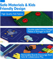 Montessori Busy Board For Toddlers, Sensory Life Skills Toy With Dressing Activities, Ages 3-6 portable travel activity toy