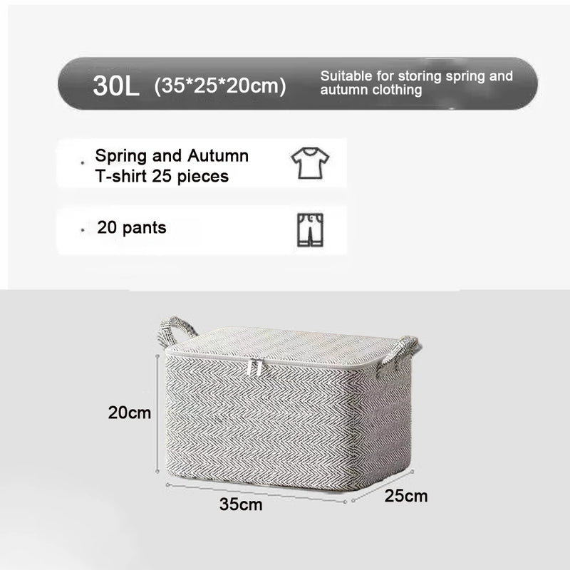 Non-Woven Clothing Storage Bags, Closet Wardrobe Organizer For Home And Travel, 1/2 Pcs for closet organization, moving, and travel