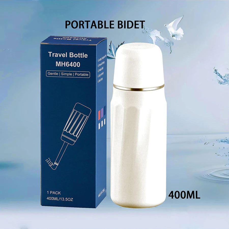 Portable Postpartum Peri Bottle Bidet, Travel Cleansing Spray Bottle With Angled Nozzle