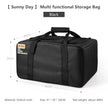 BISINNA Camping Storage Bag 26L/30L/42L, Foldable Gas Tank Organizer With Adjustable Dividers featuring adjustable dividers for organized camping equipment