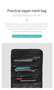 4-Tier Makeup Train Case, Portable Cosmetic Organizer, Adjustable Nail Storage Travel Bag for travel, salons, and mobile beauty services