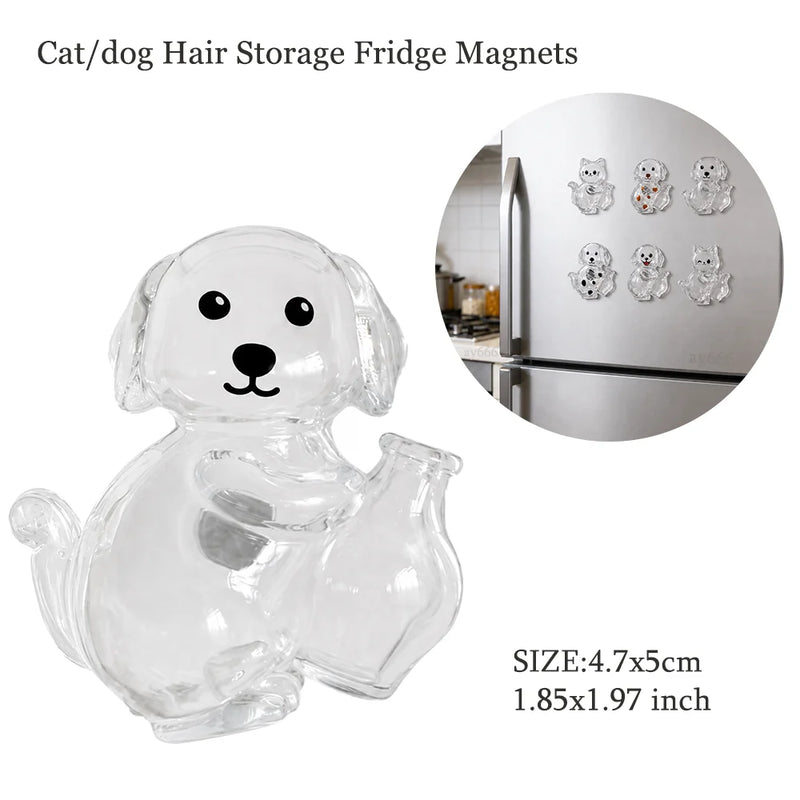 Pet Hair Memorial Keychain, Cat-Shaped Resin Storage Capsule For Cat And Dog Fur Keepsake with clear resin keepsake compartment
