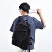 Large Capacity Nylon Backpack, 20-35L Unisex Travel School Work Bag, Lightweight detail in durable nylon fabric