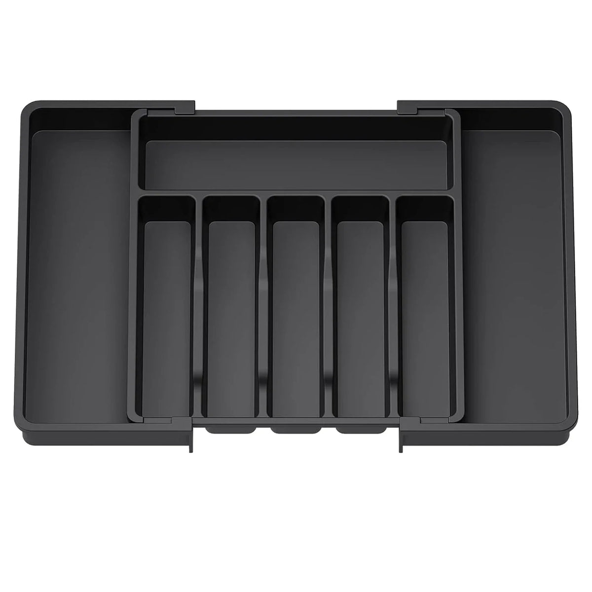 Expandable Kitchen Drawer Organizer, Adjustable 6-8 Compartment BPA-Free Utensil Tray with adjustable compartments for neat kitchen storage