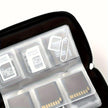 22-Slot Memory Card Storage Case, Portable Organizer For SD, CF, Micro SD And More for SD, Micro SD, CF, XD, and MMC cards