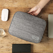 Waterproof EVA Cable Organizer Bag, Portable Electronics Travel Case For USB Chargers featuring a durable hard shell and portable design