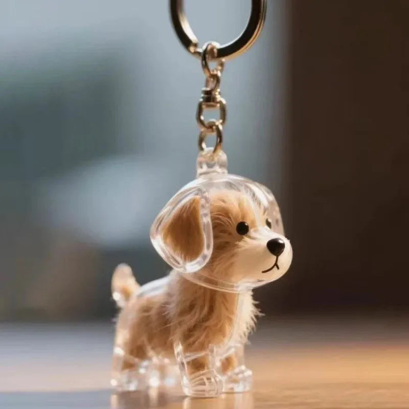 Pet Hair Memorial Keychain, Cat-Shaped Resin Storage Capsule For Cat And Dog Fur Keepsake designed to hold pet fur, whiskers, or tiny mementos