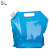 5L/8L/10L Folding Water Container Bag With Handle, Portable Camping Travel Outdoor Jug for outdoor water transport