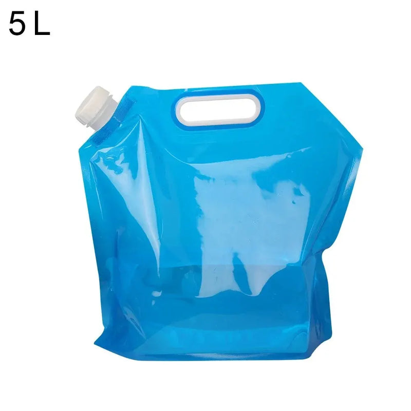 5L/8L/10L Folding Water Container Bag With Handle, Portable Camping Travel Outdoor Jug for outdoor water transport