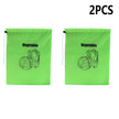 Reusable Yellow Banana Storage Bag, Drawstring Produce Keeper For Fruits & Vegetables measuring approximately 29 x 35 cm