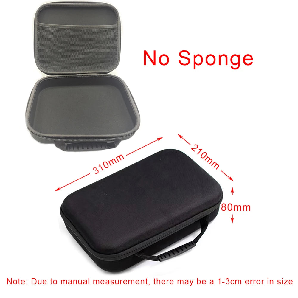 DIY Customizable Hard Travel Case With Shockproof Foam, Zipper, And Handle For Camera Tools