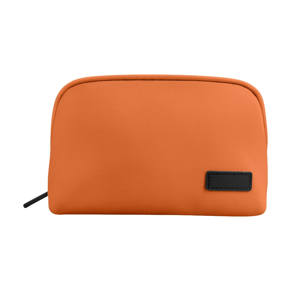 Travel Electronics Organizer Case, PU Leather Cable, Power Bank & Gadget Storage Bag