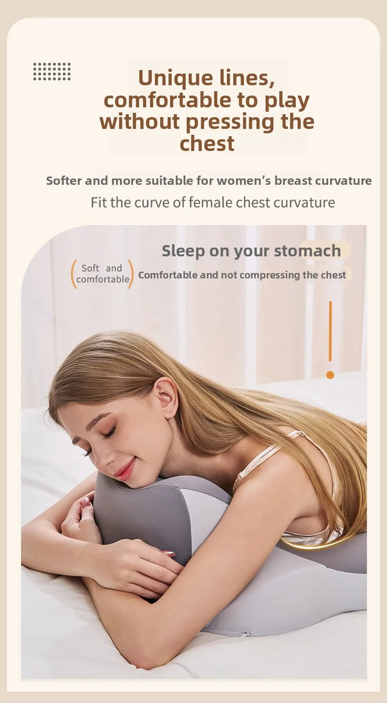 Multi-Functional Wedge Pillow For Sleeping, Reading, Phone Use, Cervical Support Headboard Cushion used as a bed headboard backrest