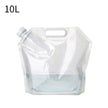 5L/8L/10L Folding Water Container Bag With Handle, Portable Camping Travel Outdoor Jug with convenient carrying handle