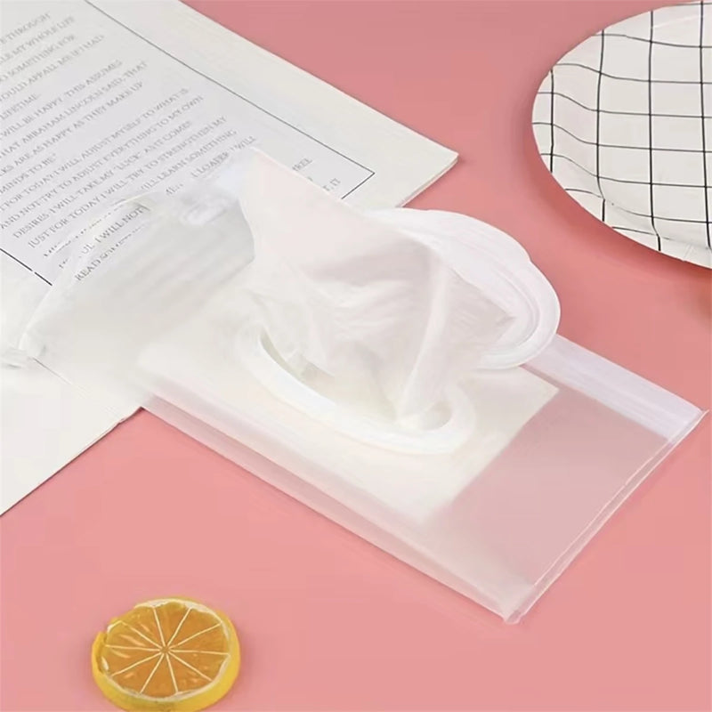 Reusable Baby Wipe Case, Travel Tissue Holder, Wet Wipes Storage Pouch, EVA Mask Bag in a compact modern design
