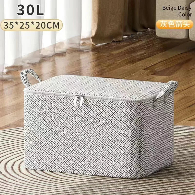 Non-Woven Clothing Storage Bags, Closet Wardrobe Organizer For Home And Travel, 1/2 Pcs shown protecting clothes from dust and closet clutter