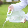 5L/8L/10L Folding Water Container Bag With Handle, Portable Camping Travel Outdoor Jug shown folded for compact storage