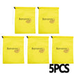 Reusable Yellow Banana Storage Bag, Drawstring Produce Keeper For Fruits & Vegetables with convenient drawstring closure