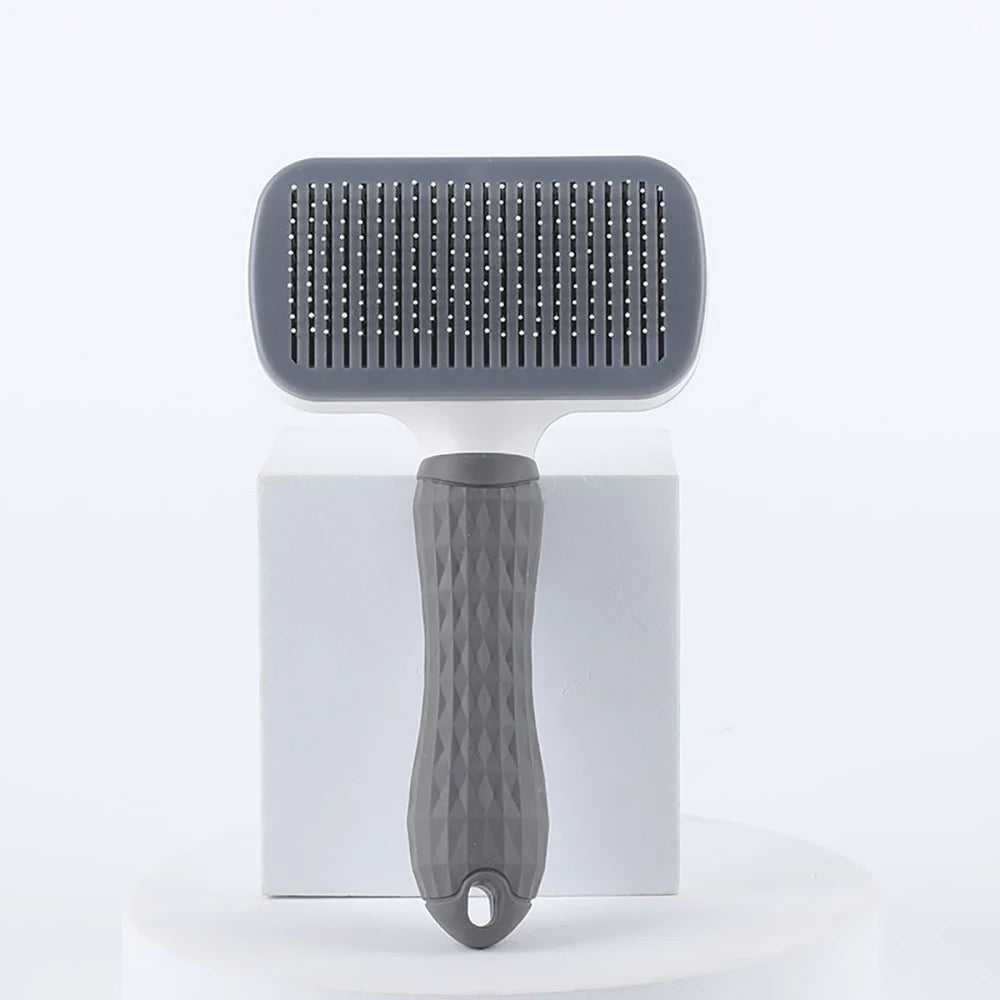 Pet Slicker Brush For Dogs And Cats, Loose Hair Remover And Gentle Massage Grooming Comb