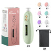 Electric Baby Nail Trimmer Kit With LED Light, Safe File For Newborns, Infants & Adults for baby fingernail and toenail care