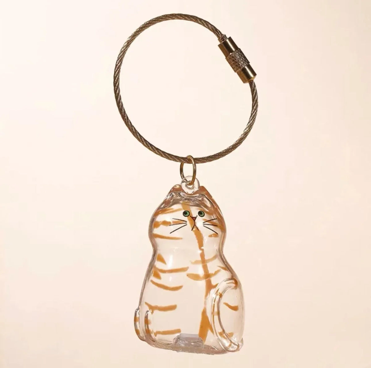 Cat Whisker Keepsake Jar, Transparent Pet Hair Memorial Storage Container For DIY Decor