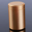 Mini Stainless Steel Airtight Storage Tin, Portable Travel Jar For Nuts Candy Tea, 4.5cm x 7cm with secure airtight lid